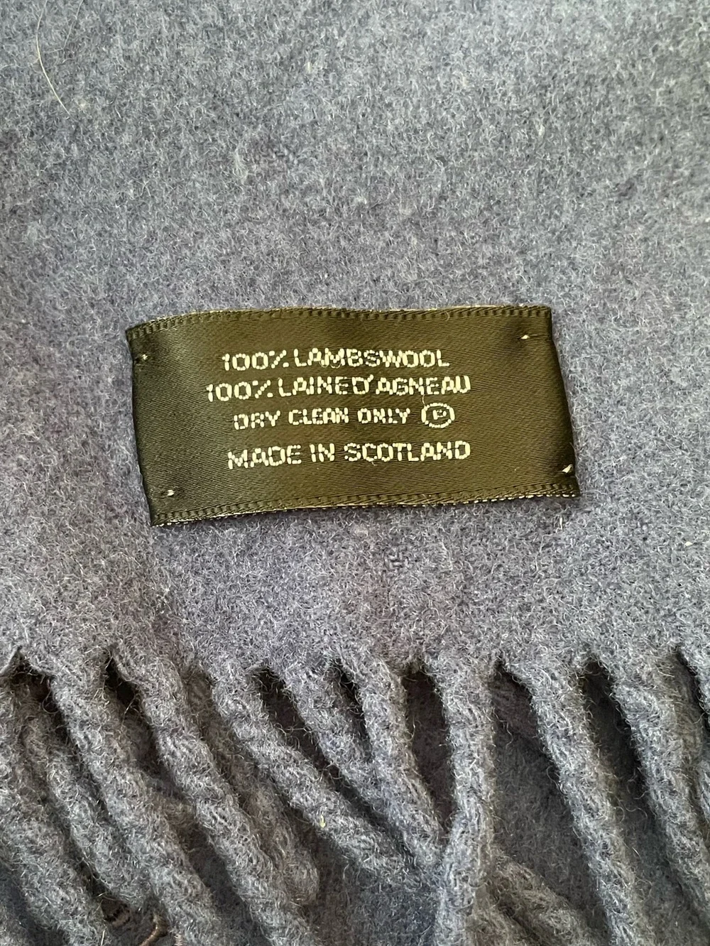 Lambswool scarf